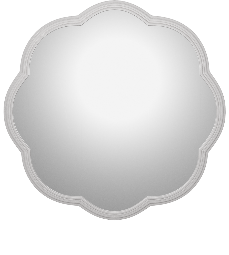 Scallop Mirror  Pottery Barn Kids