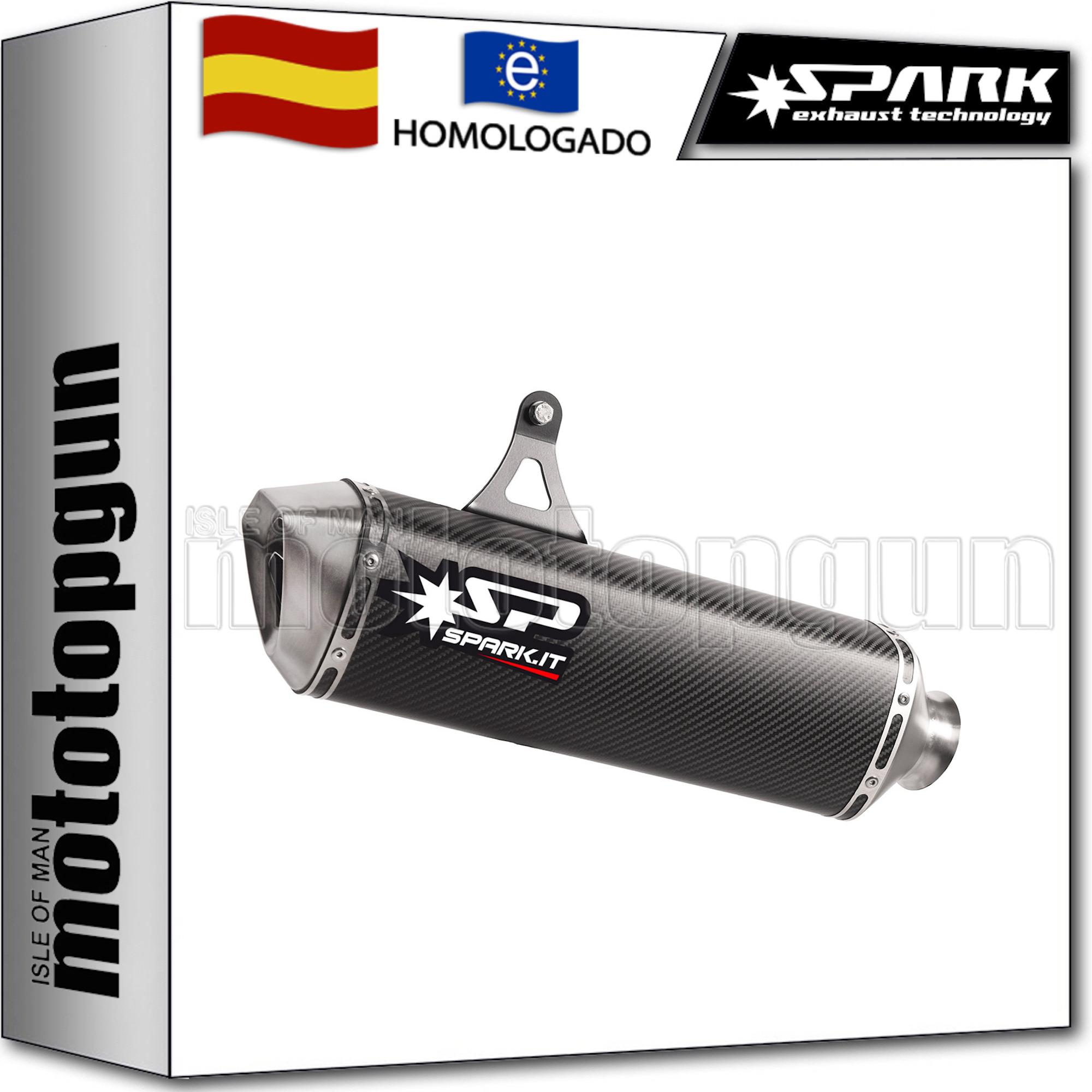 SPARK TUBO DE ESCAPE FORCE CARBONO HOMOLOGADO KTM 1290 2014 14 15 | eBay