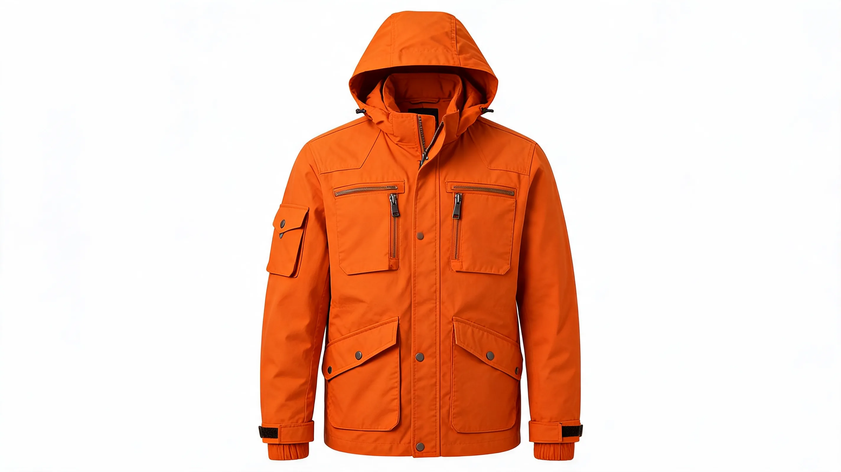 Unlocked medium shot of the same character, jacket color has shifted slightly