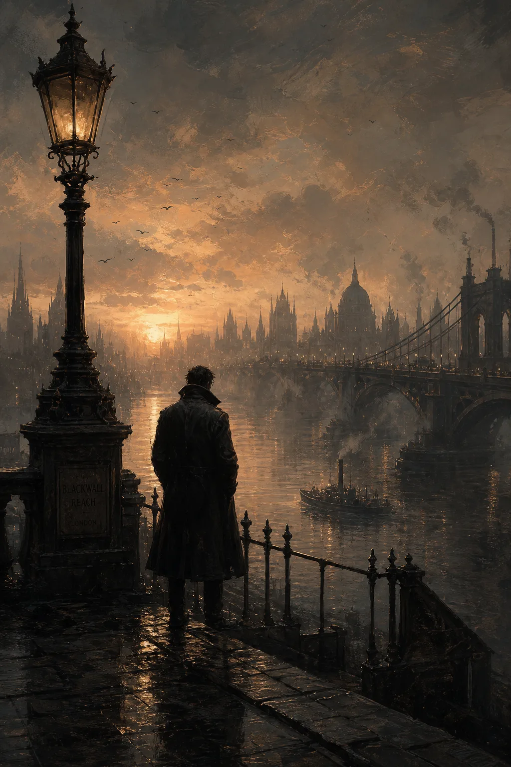 Graphic Novel comic style example, painterly, literary, atmospheric