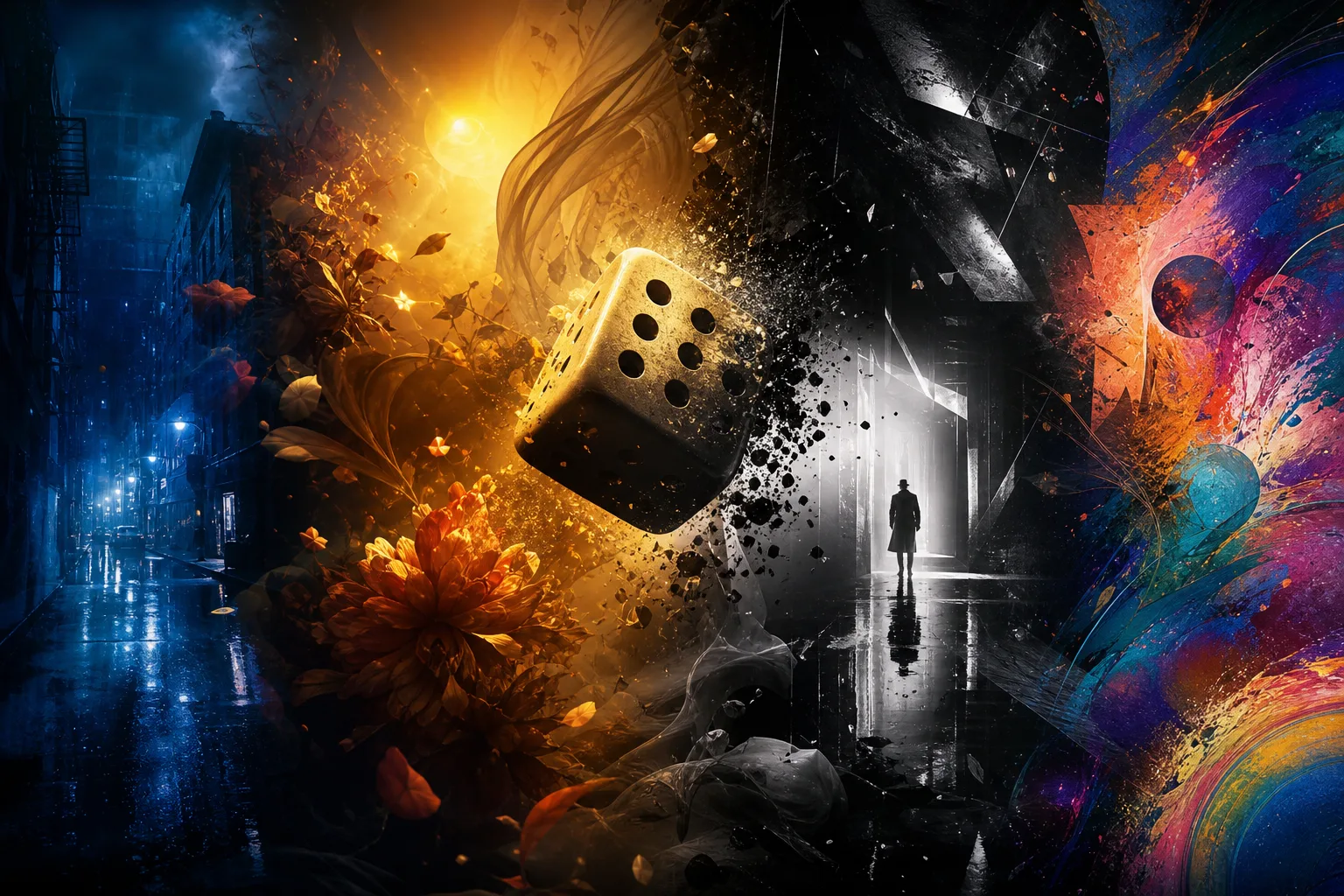 Auto (random each time) poster style, SparkStation Poster Creation's default selection