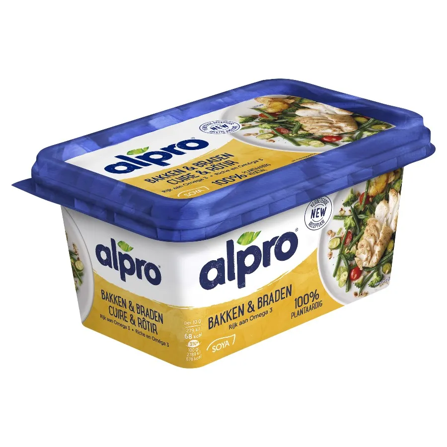 ALPRO SOYA MARGARINE BAKKEN & BRADEN VLOOTJE