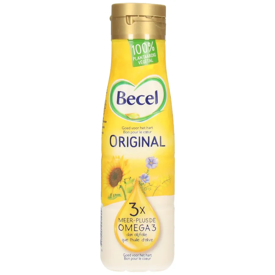 BECEL ORIGINAL VLOEIBARE MARGARINE BAKKEN & BRADEN