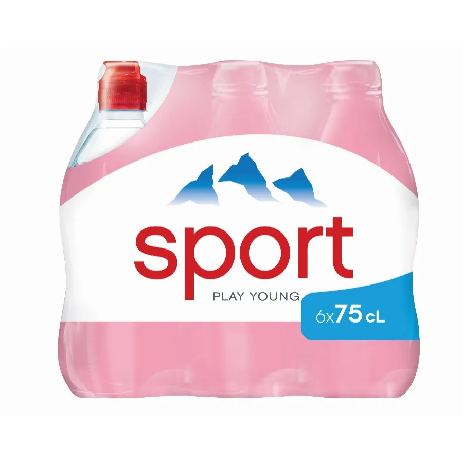 EVIAN NIET-BRUISEND MINERAALWATER MET SPORTDOP PET