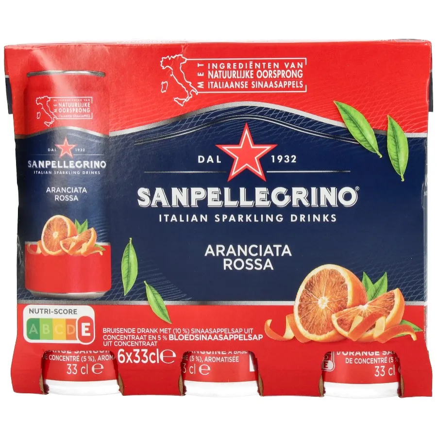 SAN PELLEGRINO ARANCIATA ROSSA BLIK