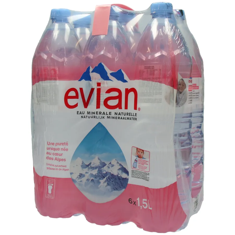 EVIAN NIET-BRUISEND MINERAALWATER PET