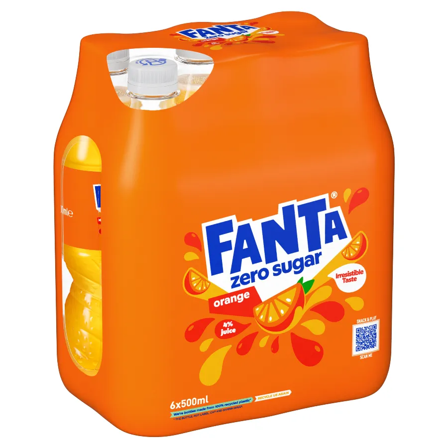 FANTA ZERO ORANGE PET