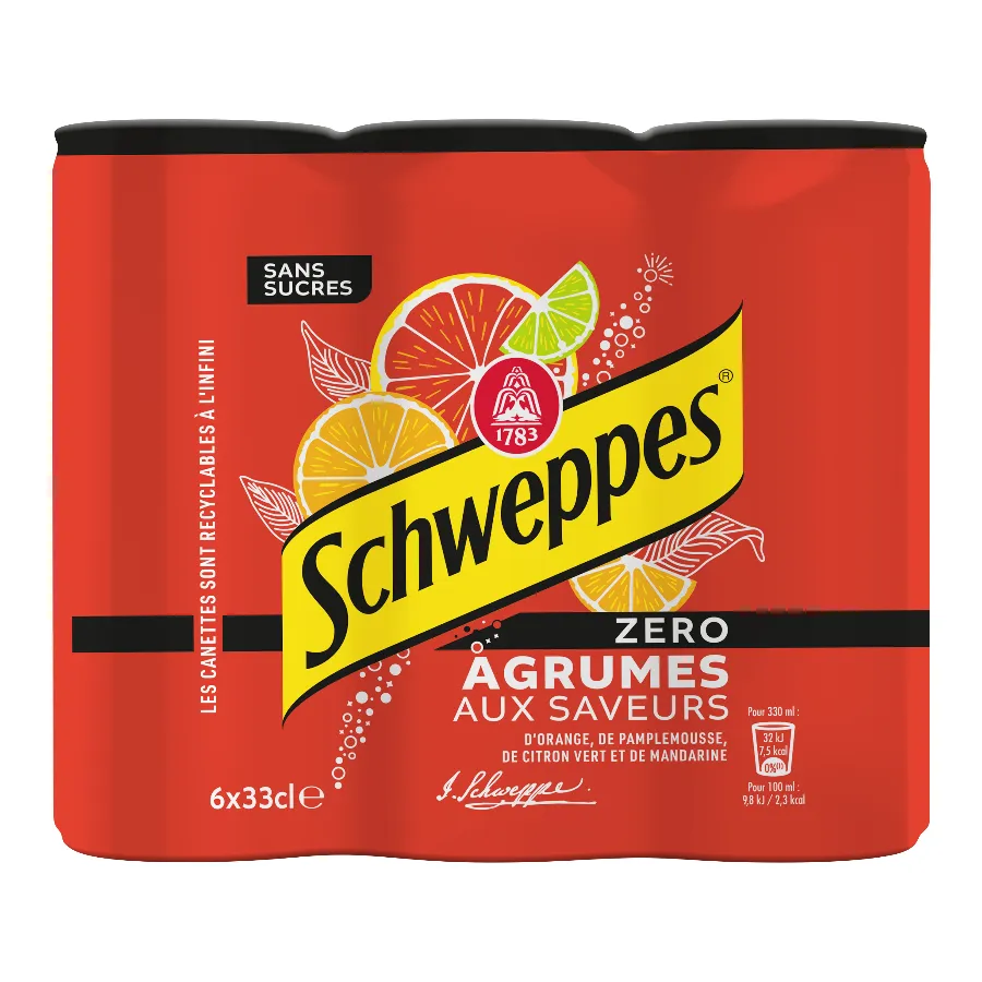 SCHWEPPES AGRUM ZERO BLIK