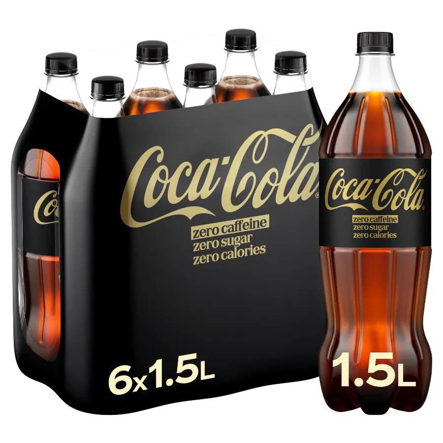 COCA-COLA ZERO ZERO CAFFEINE PET