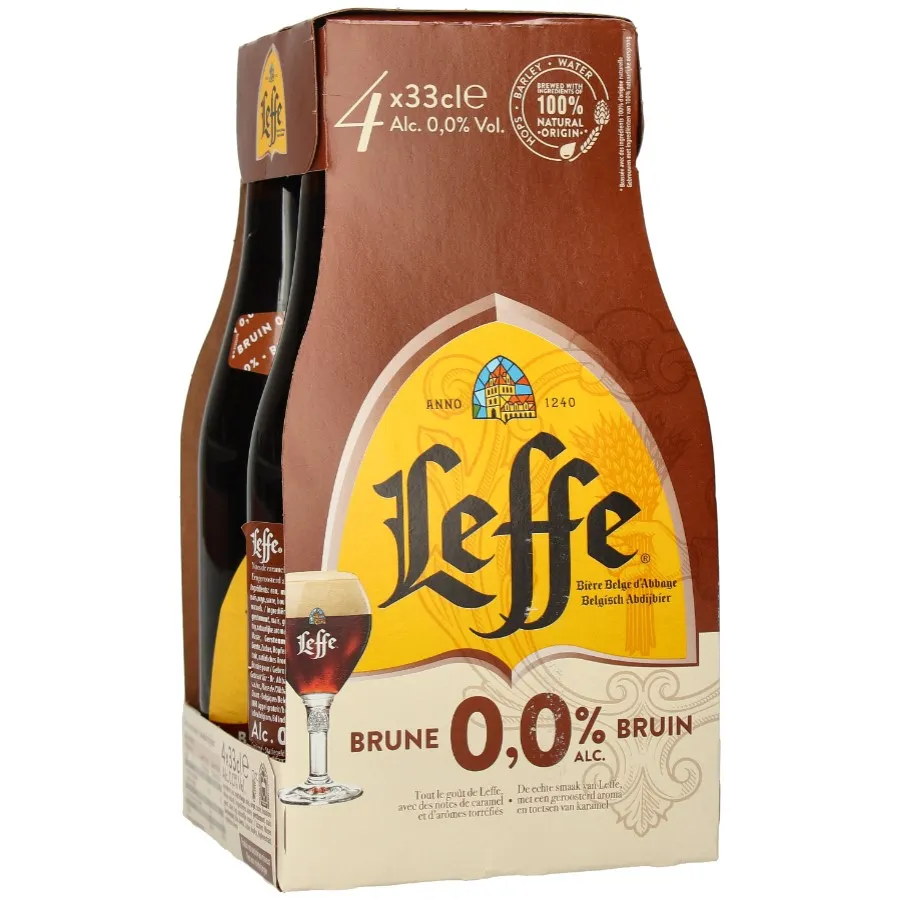 LEFFE BRUIN ALCOHOLVRIJ 0,0%