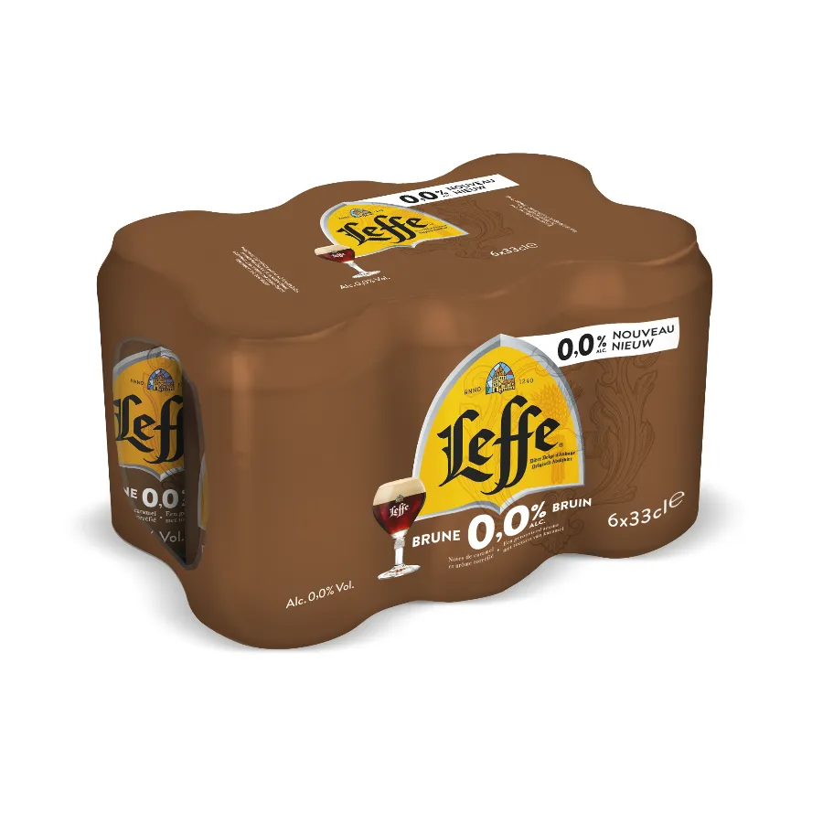 LEFFE BRUIN ALCOHOLVRIJ 0,0% BLIK
