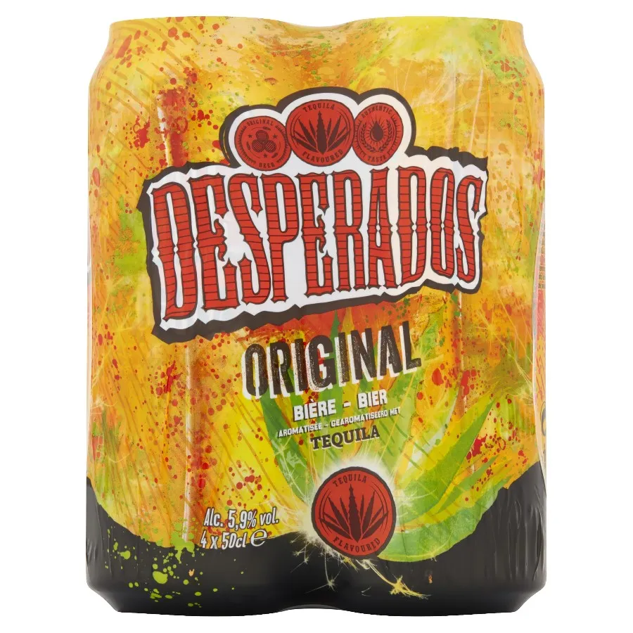 DESPERADOS ORIGINAL BIER MET TEQUILA BLIK