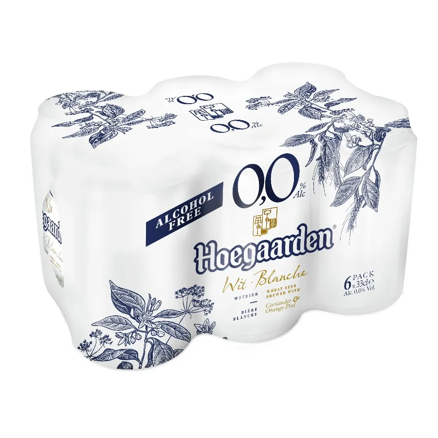 HOEGAARDEN WIT ALCOHOLVRIJ 0,0% BLIK