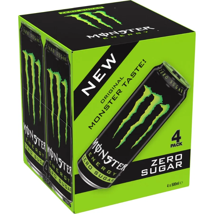 MONSTER ZERO SUGAR ENERGY BLIK