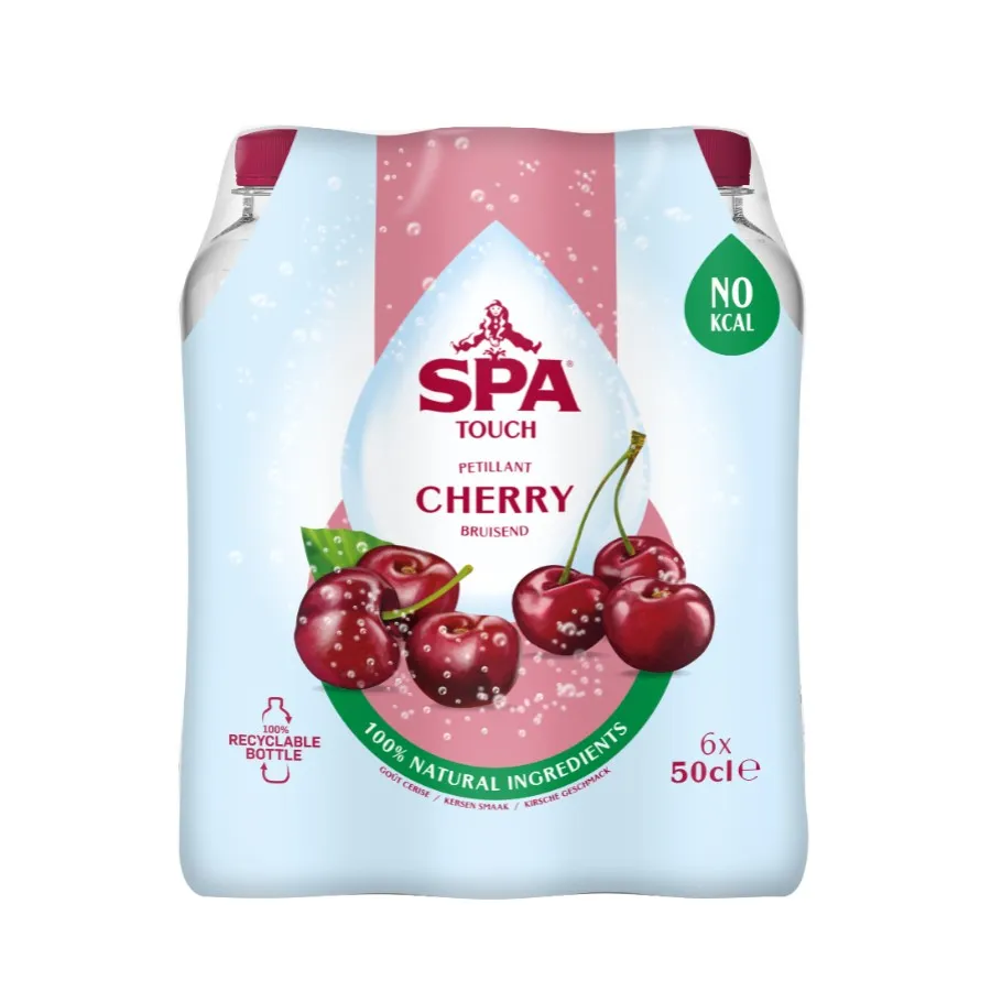 SPA TOUCH BRUISEND MINERAALWATER MET KERS PET