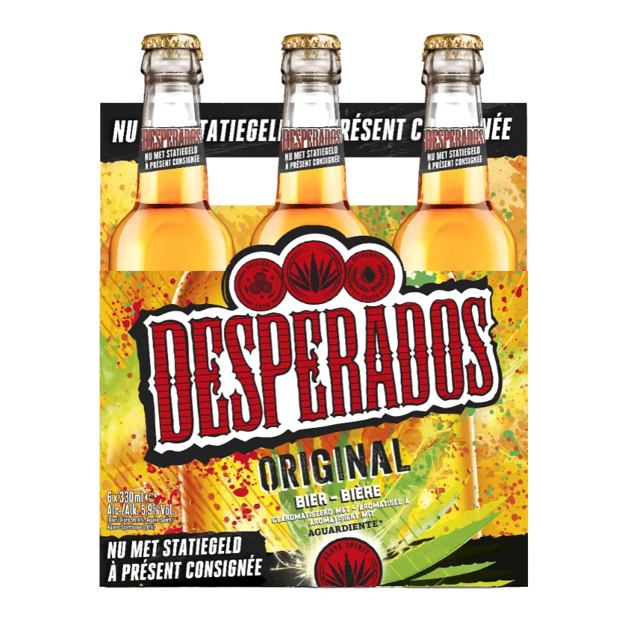 DESPERADOS ORIGINAL BIER MET TEQUILA