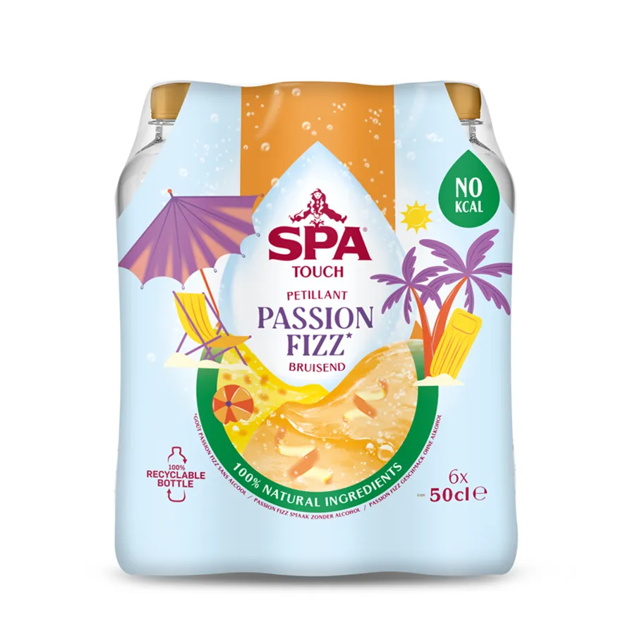 SPA TOUCH BRUISEND MINERAALWATER PASSION FIZZ PET