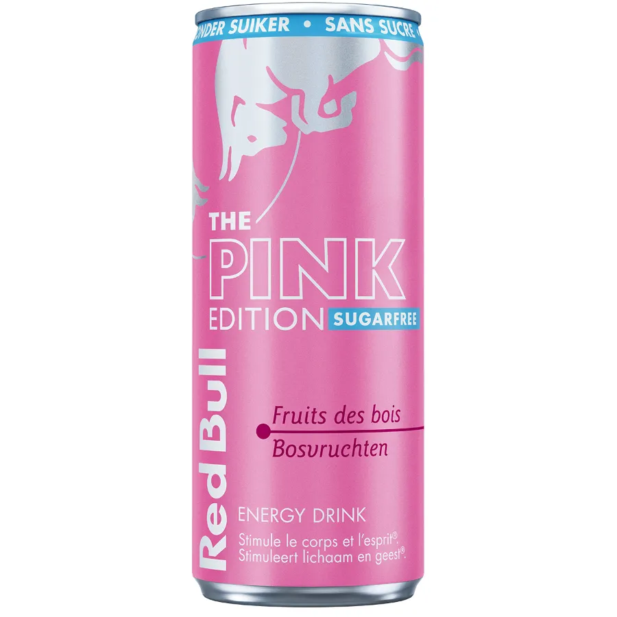 RED BULL THE SPRING EDITION WILDE BESSEN ZONDER SUIKER BLIK