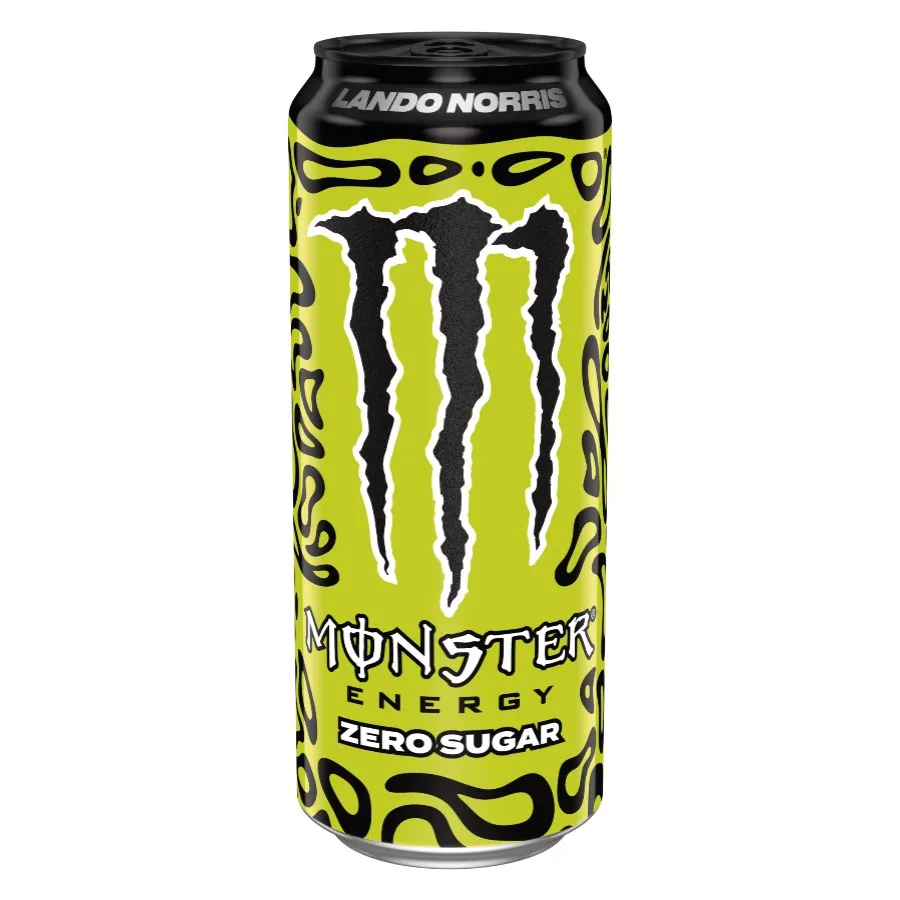 MONSTER ZERO SUGAR LANDO NORRIS BLIK