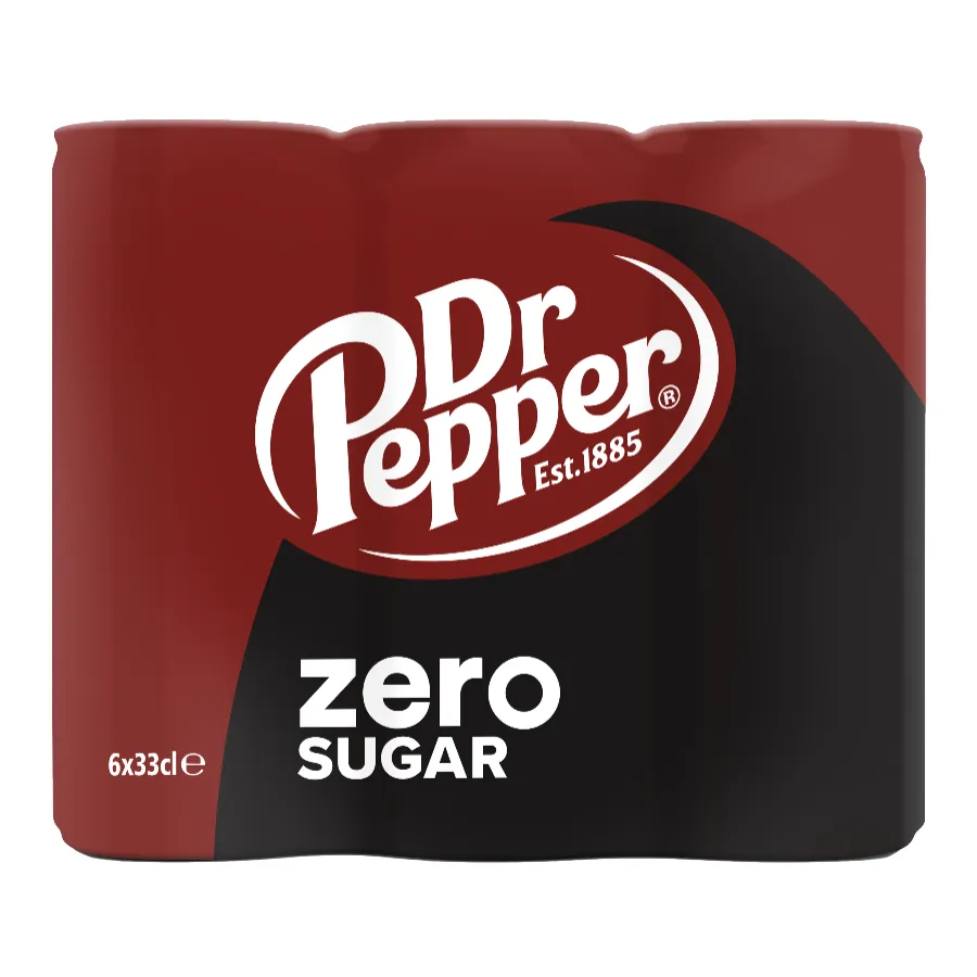DR.PEPPER ZERO COLA BLIK