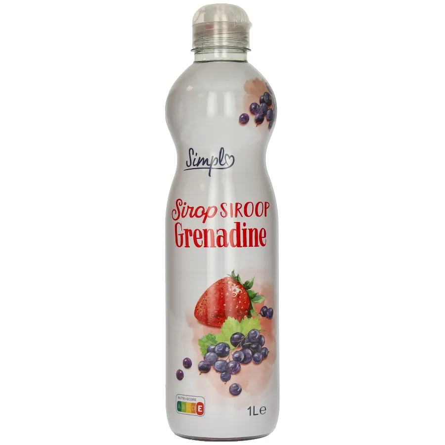 SIMPL SIROOP GRENADINE PET