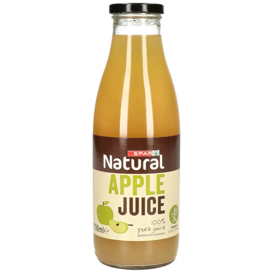 SPAR NATURAL APPELSAP GLAS