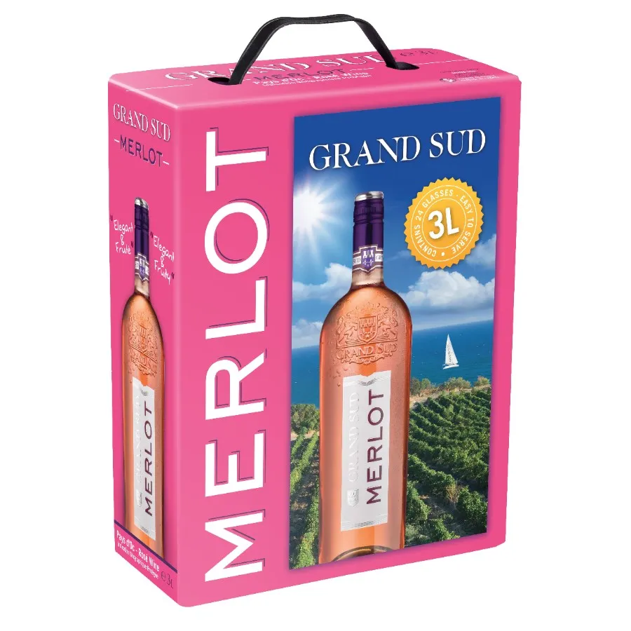 GRAND SUD MERLOT - ROSÉ BIB