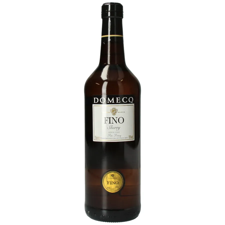 DOMECQ SHERRY VERY PALE DRY FINO