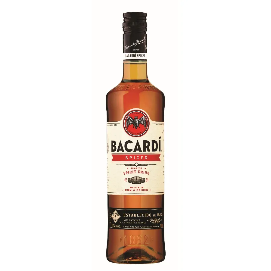 BACARDI SPICED GEKRUIDE RUM
