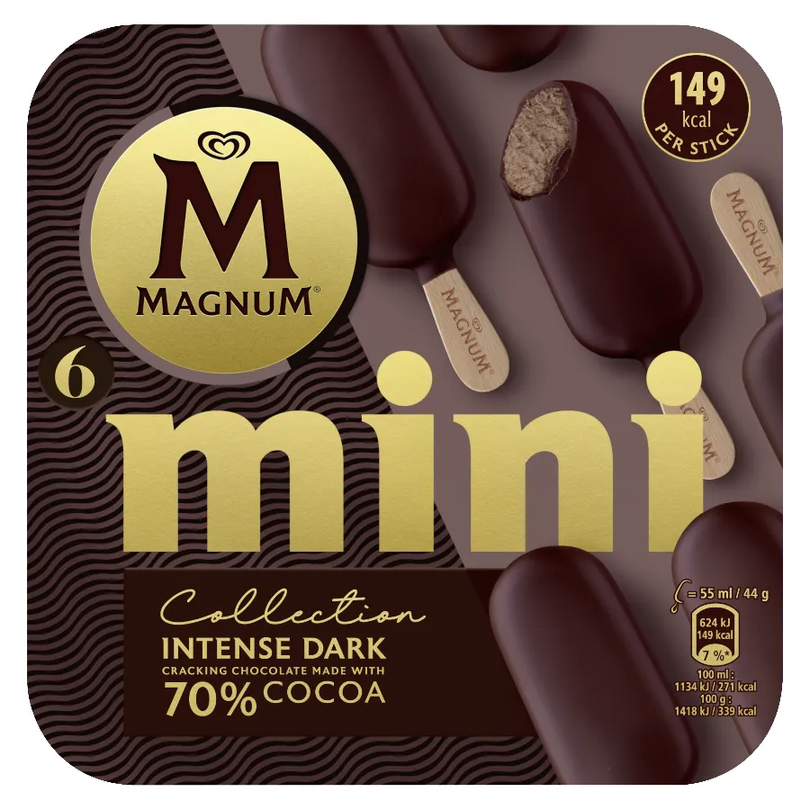 OLA MAGNUM MINI COLLECTION INTENSE DARK 70% COCOA