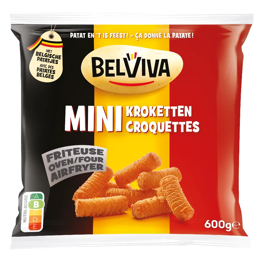 BELVIVA MINI KROKETTEN FRITEUSE/OVEN/AIRFRYER