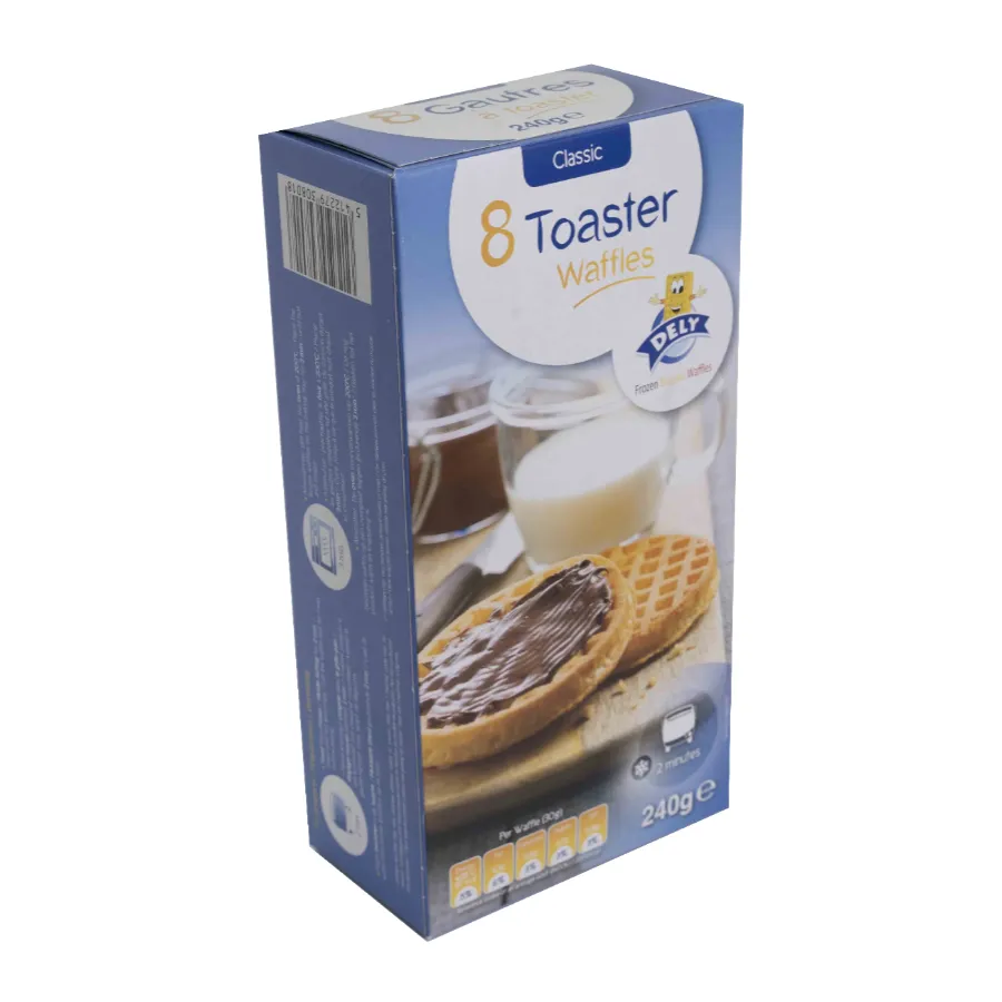 DELY TOASTER WAFELS CLASSIC - 8 STUKS