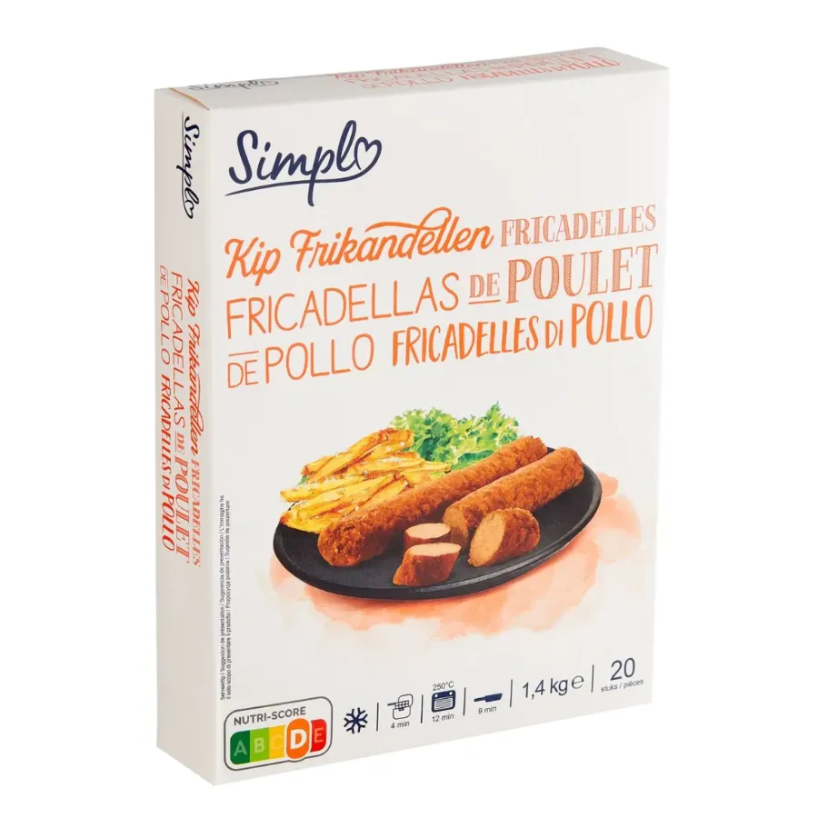 SIMPL FRIKADELLEN KIP - 20 STUKS