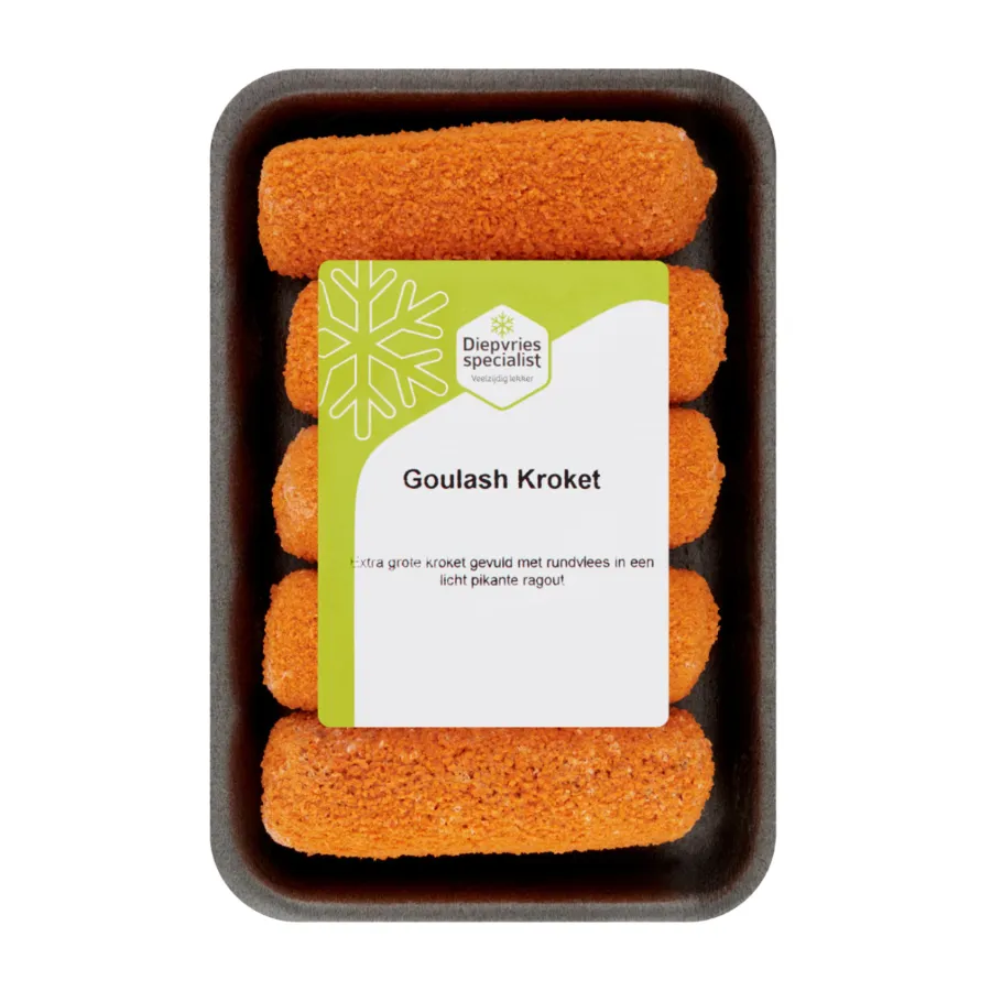 DIEPVRIESSPECIALIST GOULASHKROKET - 5 STUKS