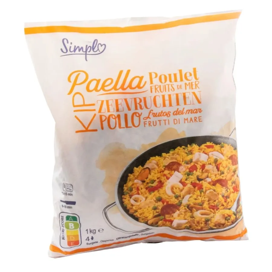 SIMPL PAELLA MET KIP EN ZEEVRUCHTEN