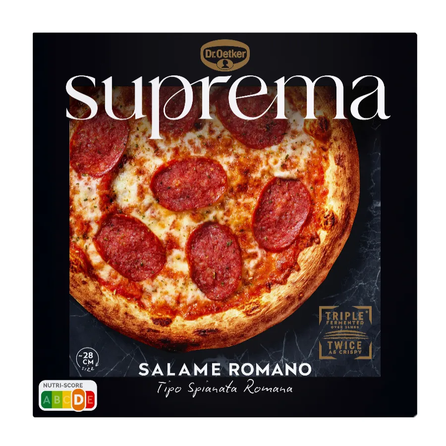 DR. OETKER SUPREMA PIZZA SALAMI ROMANO