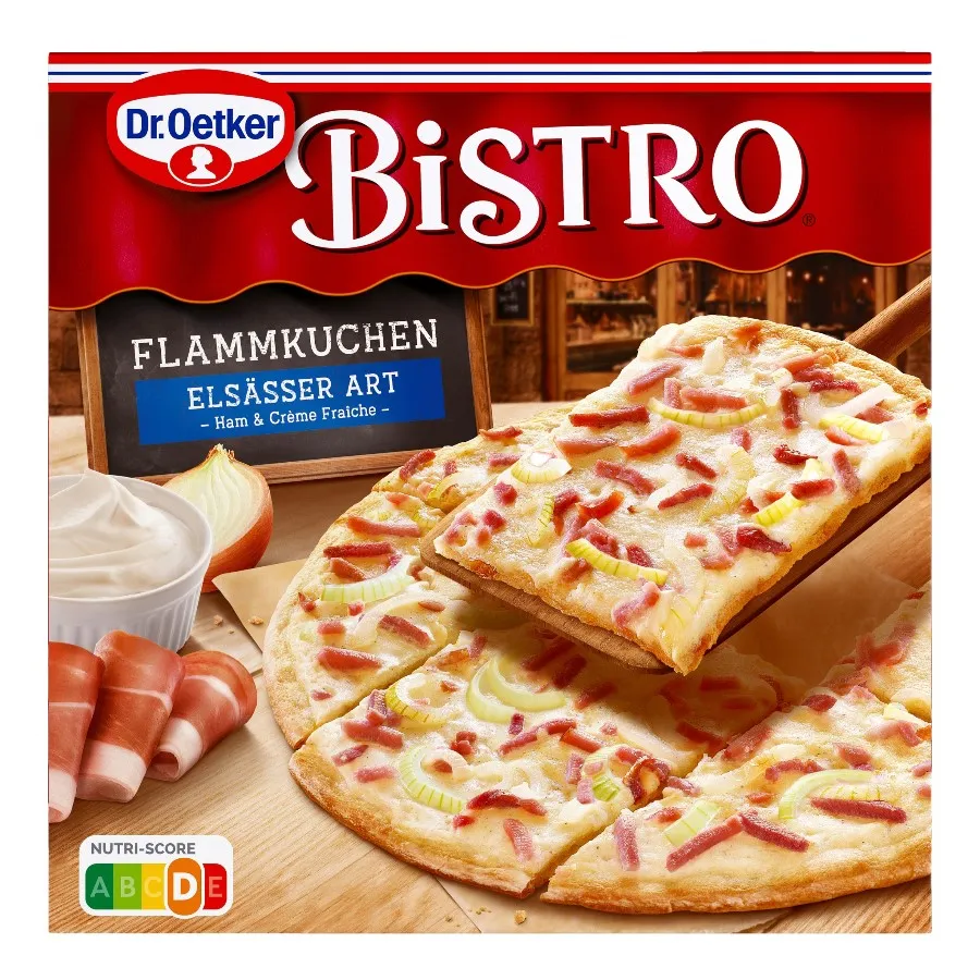 DR. OETKER BISTRO FLAMMKUCHEN HAM & CRÈME FRAÎCHE