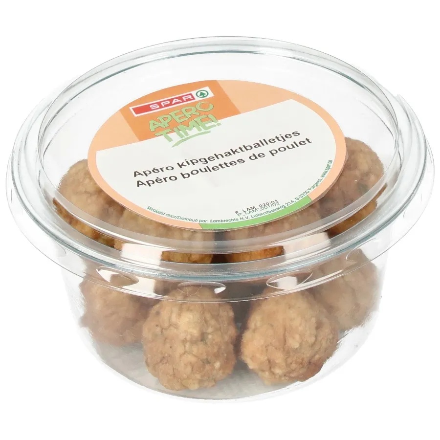 SPAR APERO GEVOGELTE GEHAKTBALLETJES