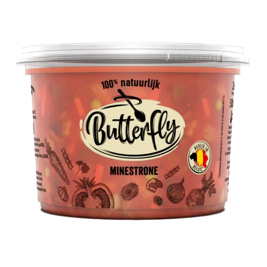 BUTTERFLY MINESTRONE SOEP