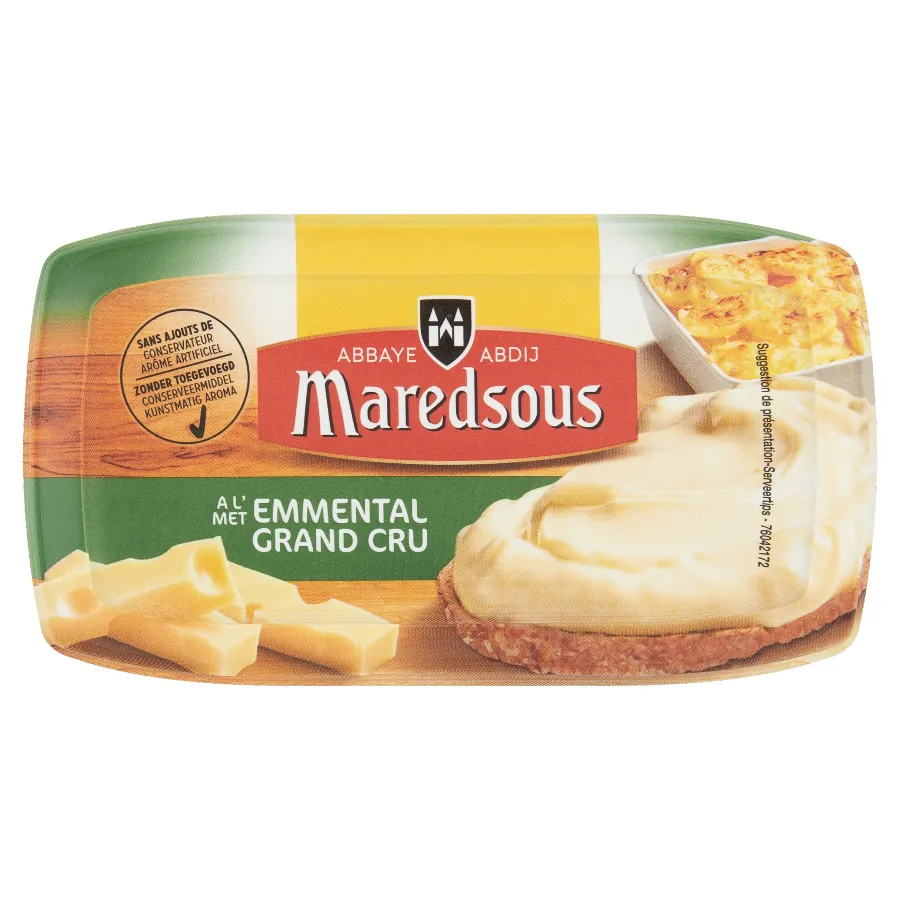 MAREDSOUS SMEERKAAS MET EMMENTAL