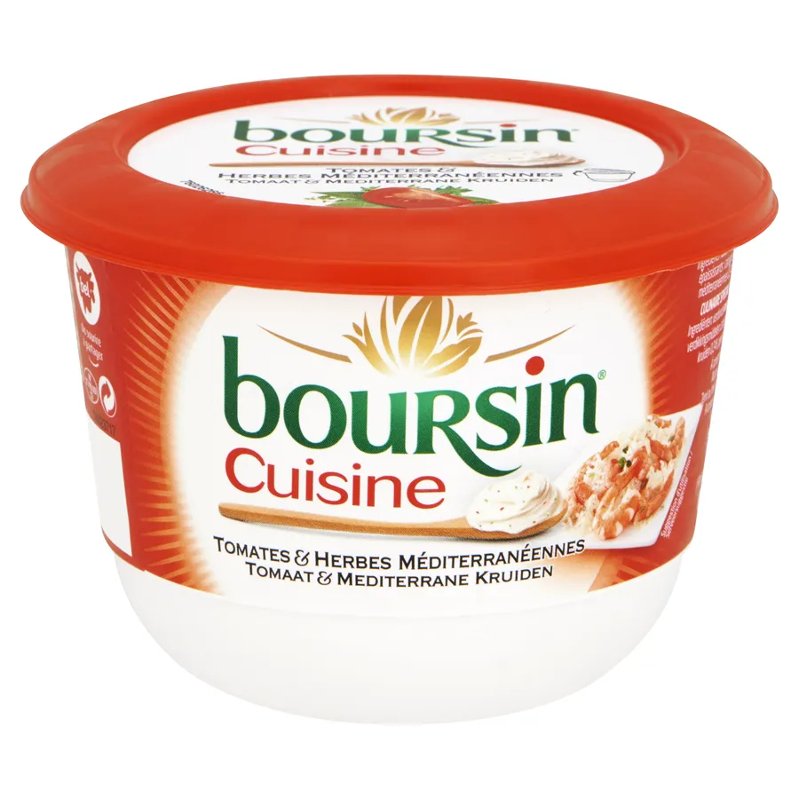 BOURSIN CUISINE TOMAAT EN MEDITERRANE KRUIDEN