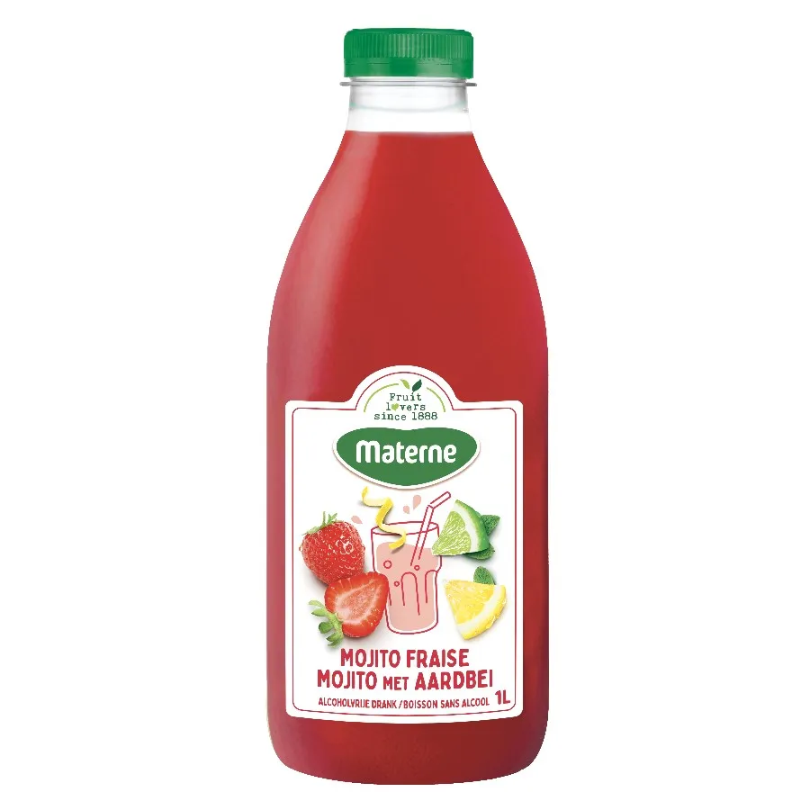 MATERNE MOJITO MET AARDBEI ALCOHOLVRIJ 0,0% PET