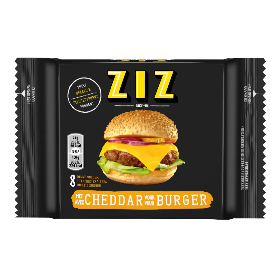 ZIZ CHEDDAR 8 SNEDEN
