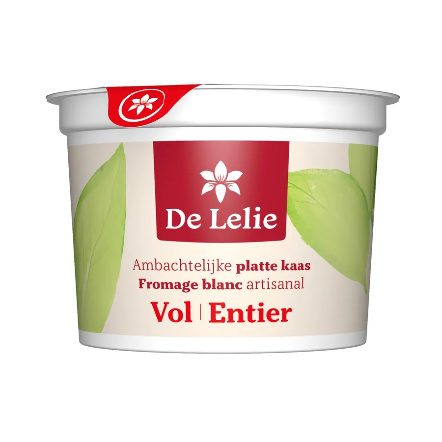DE LELIE AMBACHTELIJKE PLATTE KAAS VOL