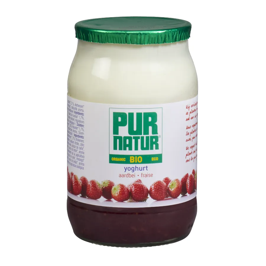 PUR NATUR FRUITYOGHURT AARDBEI