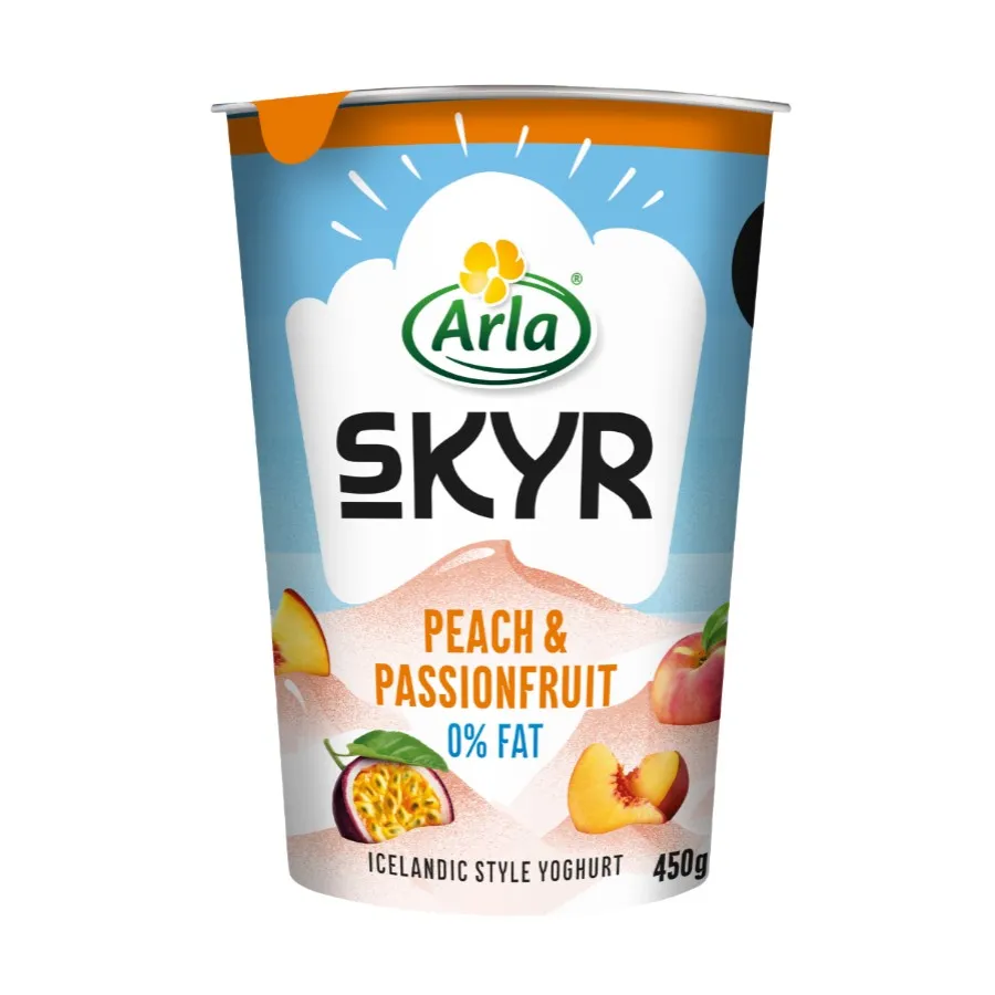 ARLA SKYR PEACH & PASSIONFRUIT