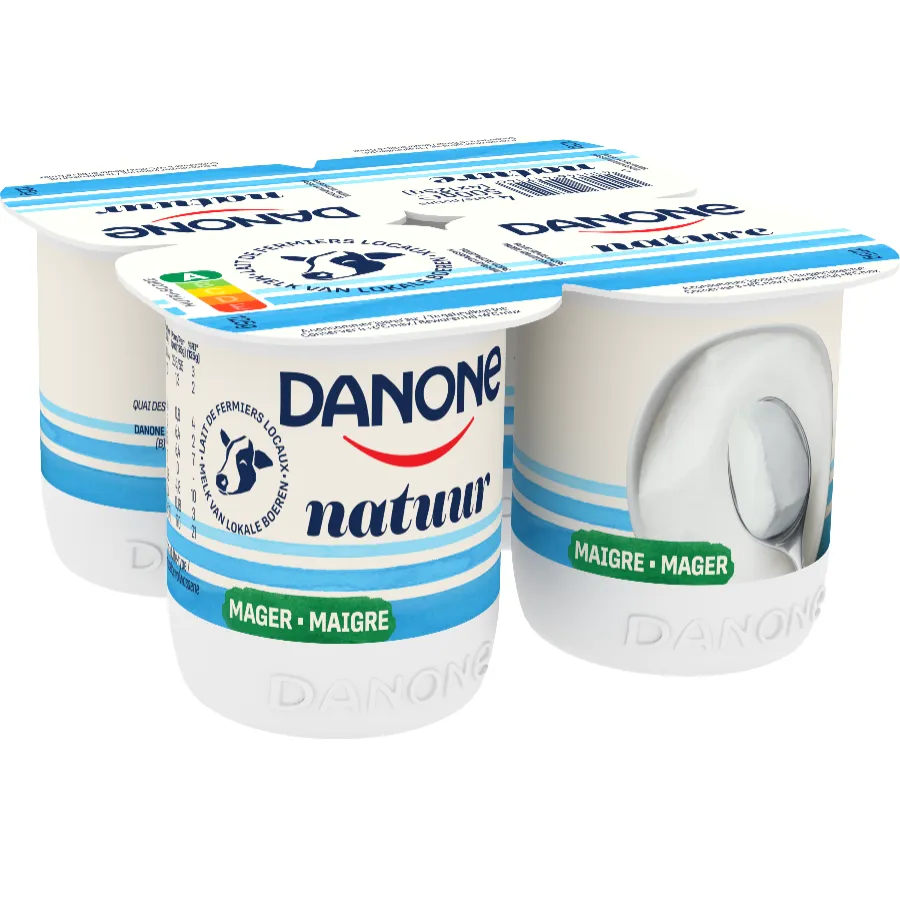 DANONE MAGERE YOGHURT ZONDER SUIKER