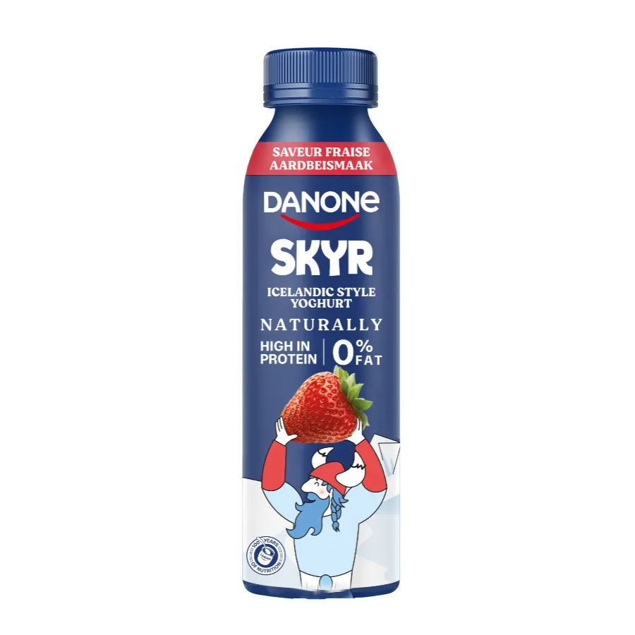 DANONE SKYR DRINK AARDBEI