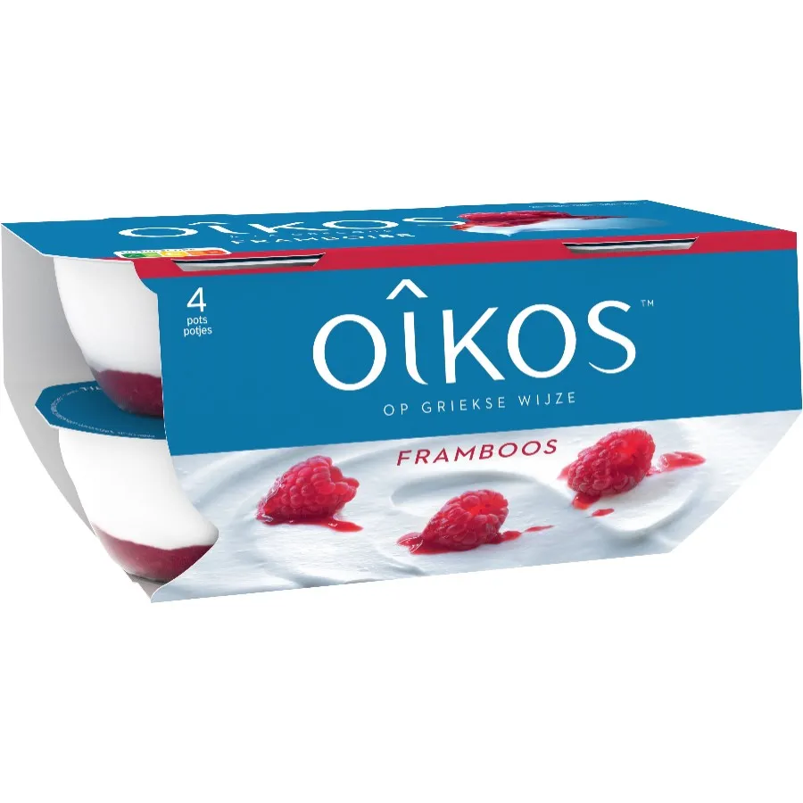 DANONE OÎKOS YOGHURT MET FRAMBOOS