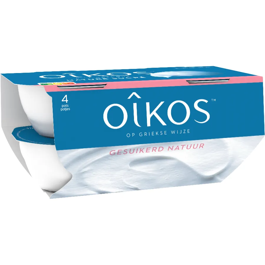 DANONE OÎKOS YOGHURT NATUUR GESUIKERD